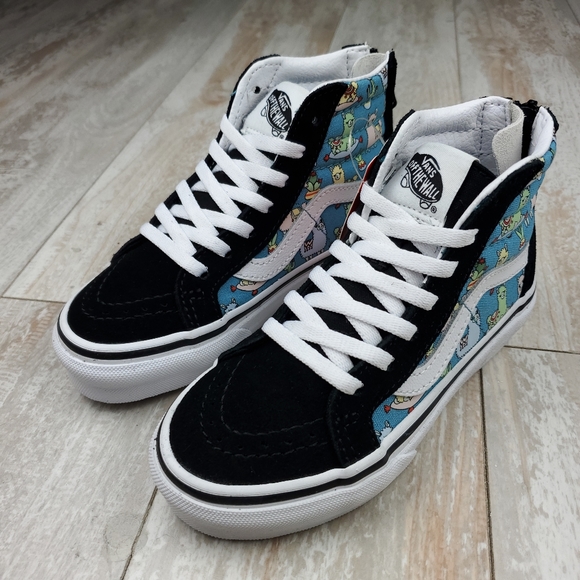 Vans SK8-Hi Zip Llamas Delphinium - Picture 9 of 9